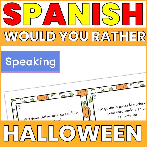 THUMBNAIL OF SPANISH HALLOWEEN WOULD YOU RATHER ACTIVITY