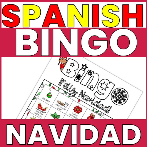 Thumbnail of Spanish Christmas Bingo  Navidad Game