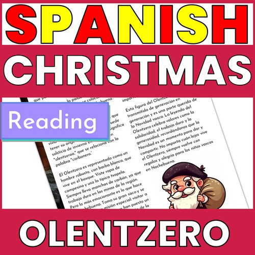 Thumbnail of Spanish Christmas reading about el Olentzero.