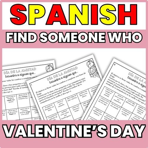 Thumbnail image for Spanish Find Someone Who Valentine´s Day Activity