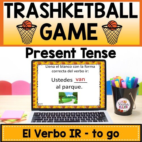 Thumbnail of trashketball game Verbo IR