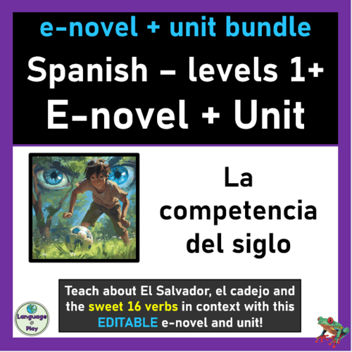 La Competencia del Siglo E-Novel bundle for Spanish 1 by Language At Play La Competencia del Siglo E-Novel bundle for Spanish 1 by Language At Play