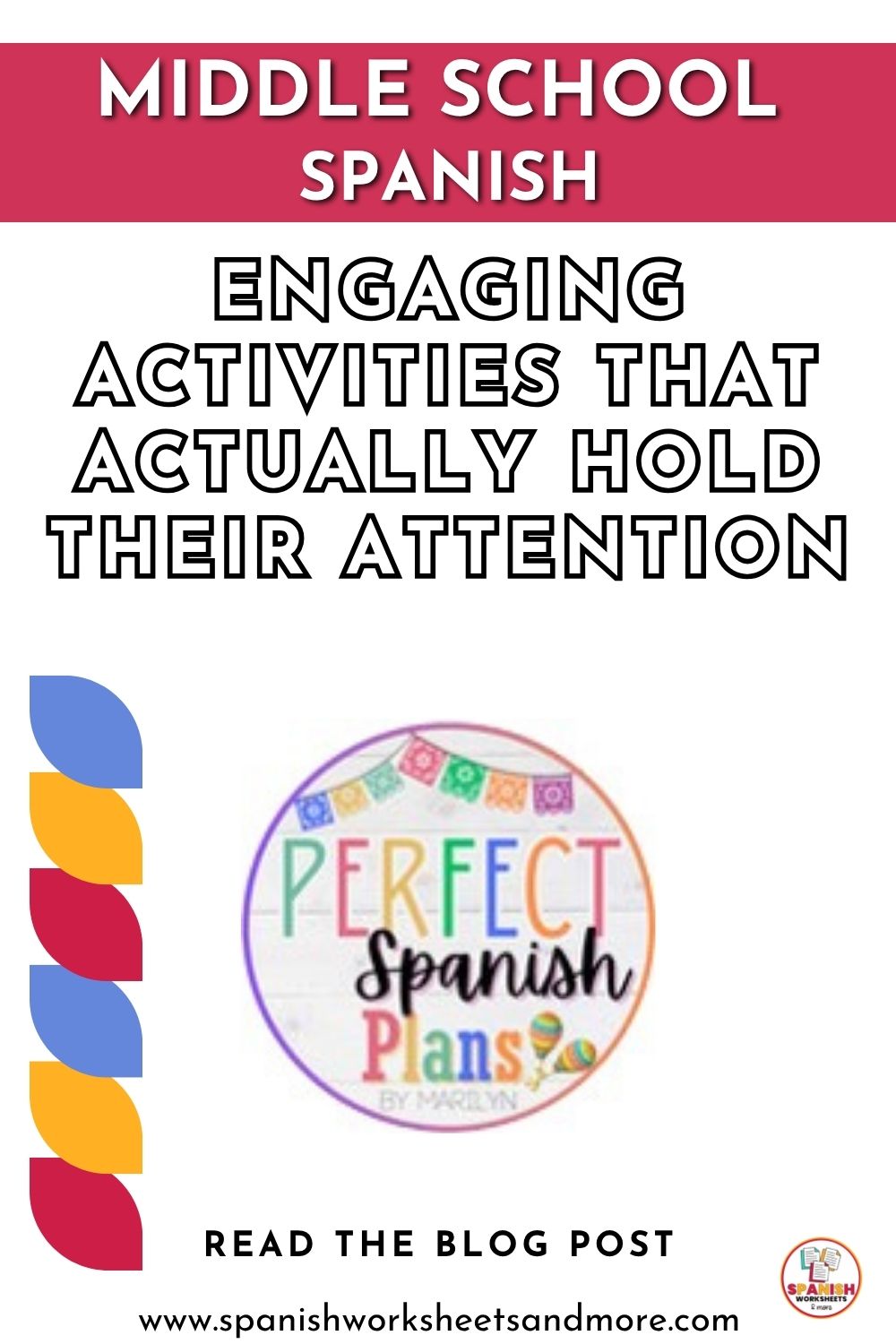 Pinterest Pin Middle School Spanish Engaging Activities That Actually Hold Their Attention