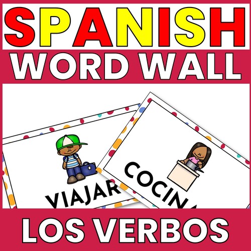 Thumbnail for Spanish Verbs in the Infinitive Word Wall Posters